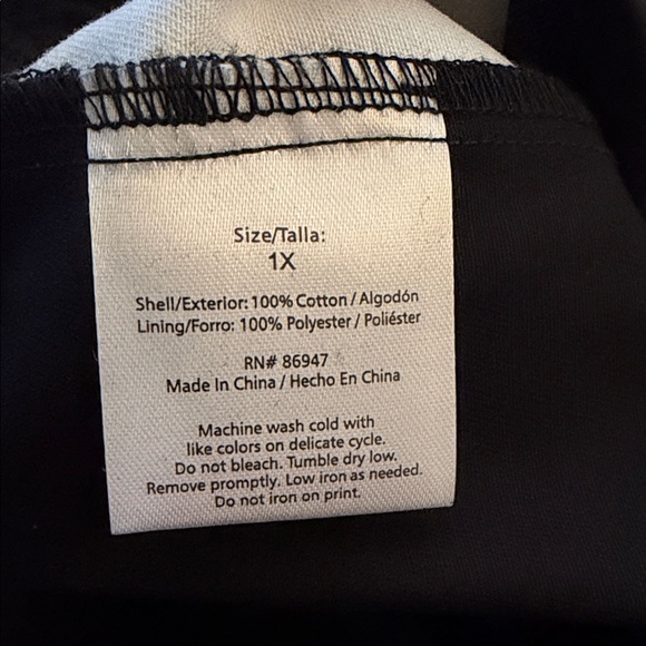 Von Dutch Black and White Logo Track Pants - Picture 8 of 8